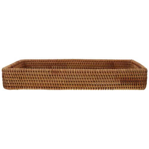 Brotkorb Tablett Hand Dekor Platte Heim Rattan 1