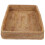 Brotkorb Tablett Hand Dekor Platte Heim Rattan 9