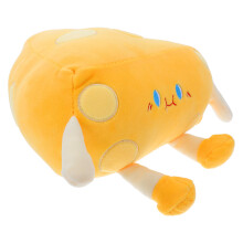 Gelbes Käse Kuschelkissen Aus Plüsch Für Sofa Und Schlafzimmer