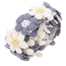 2 Yards Flowers Decorative Trim Chic Sewing Ribbon Craft Projects Trim