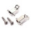 2Sets Silberner Roller String Tree Retainer Aus Metall Für Gitarre 5