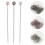 Assorted Color Pearl Head Pins Stainless Steel Sewing Tools 4