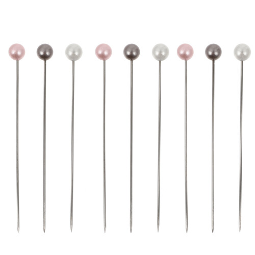 Assorted Color Pearl Head Pins Stainless Steel Sewing Tools