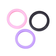 3Stk Silikon Sport Ringe Bunte Flexible Outdoor Ringe Für Übungen