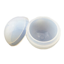 Silikon Gussform Transparent Rund Schmuck Basteln DIY Werkzeug