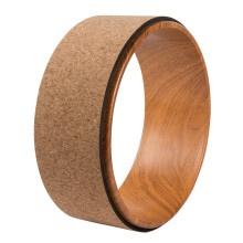 Natürlicher Holz Yoga Pilates Circle Fitness Roller Für Rücken