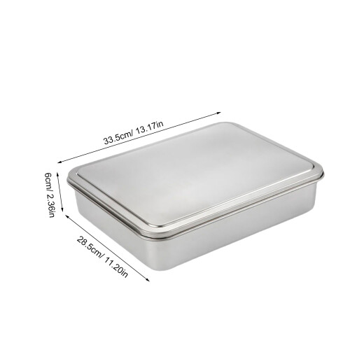 Tiramisu-Box-Deckel Mousse Cake Box Edelstahl-Backform 2