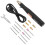 1Set Mini Elektrischer Gravurstift ABS Mit 3 Geschwindigkeiten Schwarz 1