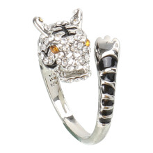 1Stk Zodiac Ring Kupfer Silber Verstellbar Eleganter Tiermotiv Schmuck