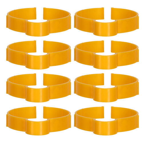 8 Stück Farbwechsler-Tool Plastik Yellow