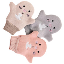 3Stk Korea Peeling-Handschuh Aus Viskosefaser Mit Schaumstoff, Bunt