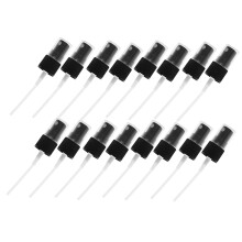 20Stk Feiner Nebelsprüher Ersatzköpfe Schwarz PP Für Kosmetik Und Öl