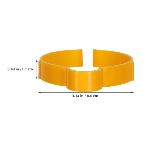 8 Stück Farbwechsler-Tool Plastik Yellow 1