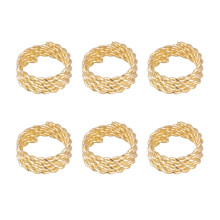 30Stk Dreadlock Cuffs Golden Haarbraid Zubehör Sicher Und Verstellbar