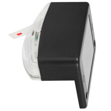 1Stk Solar Spotlight Schwarz Wasserdicht Für Garten Wandbeleuchtung