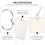 1Set Silikon DIY Form Türschild Transparent Elastisch Für Epoxy Resin 7