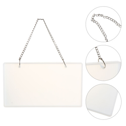 1Set Silikon DIY Form Türschild Transparent Elastisch Für Epoxy Resin 2