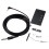 1Set Violin Pickup Eq Silent Mute Preamp Equalizer Schwarz Für 7