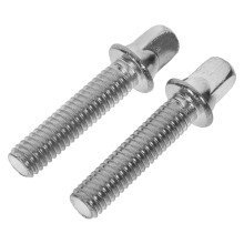 2Stk Trommel Befestigungsschrauben Silber Für Set Snare Bass Langlebig