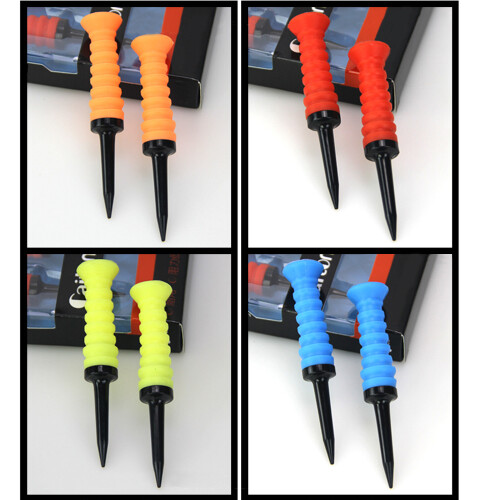 5Stk Bunte Golf Trainings Tee Aus Kunststoff Mit Stabiler Spitzenform 1