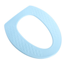 1Stk Blaue Eva Toilettensitzauflage Wasserdicht Komfortabel Haushalt