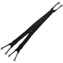 Hockey Hosenträger Schwarz Polyester Elastisch Rutschfest Ski