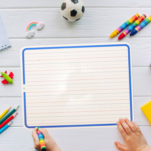 Kleine Tafel Whiteboard Mdf Handheld Büro Linie 1