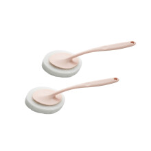 2Stk Haushaltsbürste Pink, Weich, Kratzfrei, Für Bad Und Küche