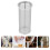 Kaffeefilterkartusche Edelstahl Filtermaterial Silber 5