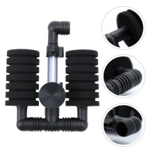 Aquarium Fish Tank Biochemical Sponge Filter (Black)