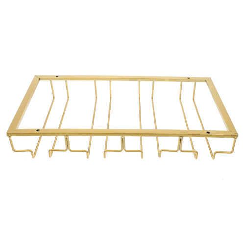 Weinglashalter Rack Cup Küche Eisendraht Golden