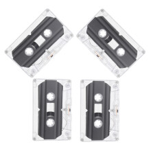 4Stk Leere Kassette Aus Stk Material Vintage Grau DIY Wanddeko