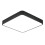 Schwarze PVC Deckenlampe Modern Stil LED Wohnzimmerlampe 2