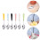 6 Pcs Multipurpose Fruit Spoons Wear-Resistant Feeding Spoons 8