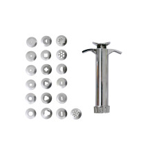 1 Set Polymer Clay Extruder Clay Extruder Silber