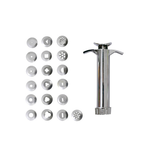 1 Set Polymer Clay Extruder Clay Extruder Silber