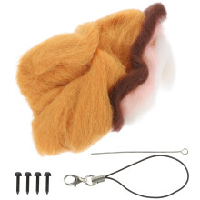 1Set Premium Wollfilz DIY Hund Zubehör Für Tierfilz Bastelarbeiten