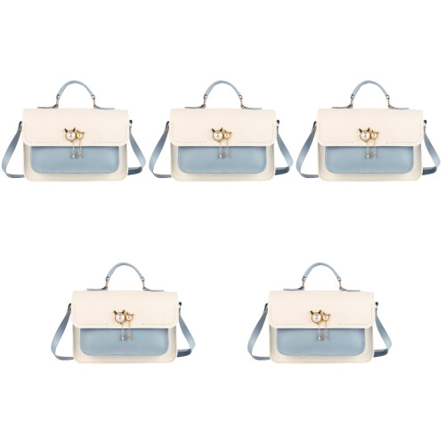 5 Sets Diy Material Kit Pu Leather Handbag Sewing Kit 2
