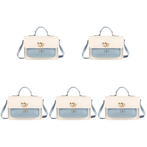 5 Sets Diy Material Kit Pu Leather Handbag Sewing Kit 1