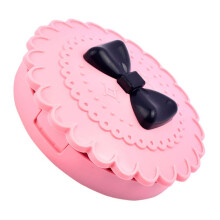 1Stk Kosmetik Organizer Wimpernbox Mit Schleifendekor Rosa