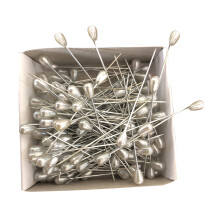 288Stk Flat Pins Weiß Perlkopf Für Handarbeit Basteln Nähen