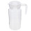 Transparenter Wasserkrug Verdickte Getränkeserverflasche 5
