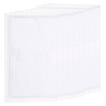 10Stk PVC Parkausweishalter Transparent Haftetikett Für Auto Und Lager