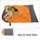 Hundeschlafsack Warm Polyester Fleece Camping Schlafmatte Grau 7