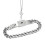 2Stk Interlocking Gravierte Armband Und Silber Halskette Paar Schmuck 1