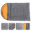 Hundeschlafsack Warm Polyester Fleece Camping Schlafmatte Grau 2
