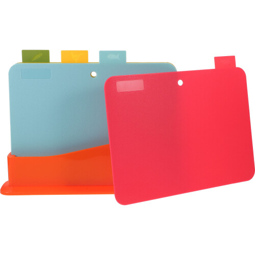 4Pcs Home Cooking Boards Plastic Cutting Tool Assorted Colors 2