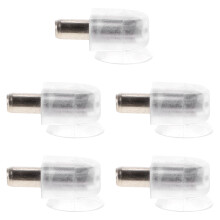 50Stk Klare Regalstützpins Aus PVC Und Edelstahl Für Wohnmöbel