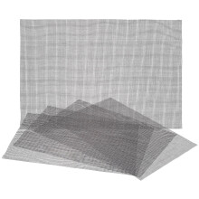 5Stk Glasfasernetz Blumentopf Matte Schwarz Atmungsaktiv Drainagepad