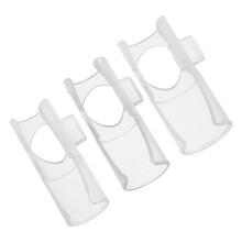 3Stk Transparenter Flötenbläser Nylon Blasinstrument Zubehör Anfänger